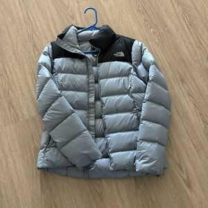 North face winter coat. Used condition. Could use dry cleaning tbh